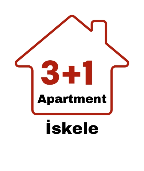 Image representing 3+1 flats located in Iskele area of ​​Northern Cyprus.